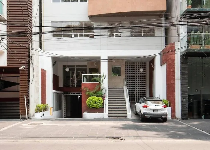 Apartamento Cozy W Balcony For A Getaway In Polanco México DF